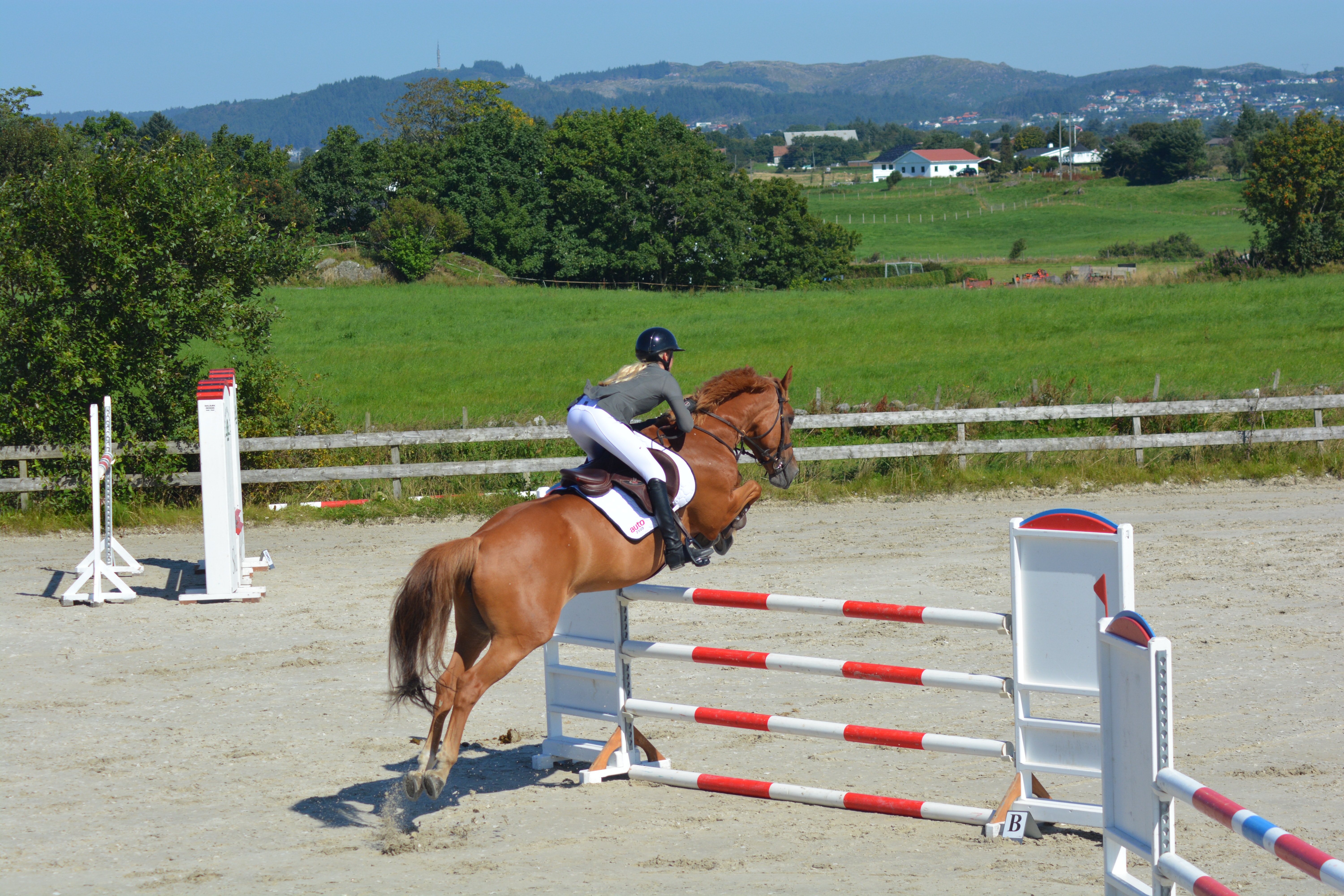 D-stevne Nord-Karmøy rideklubb 15-16. august 2020